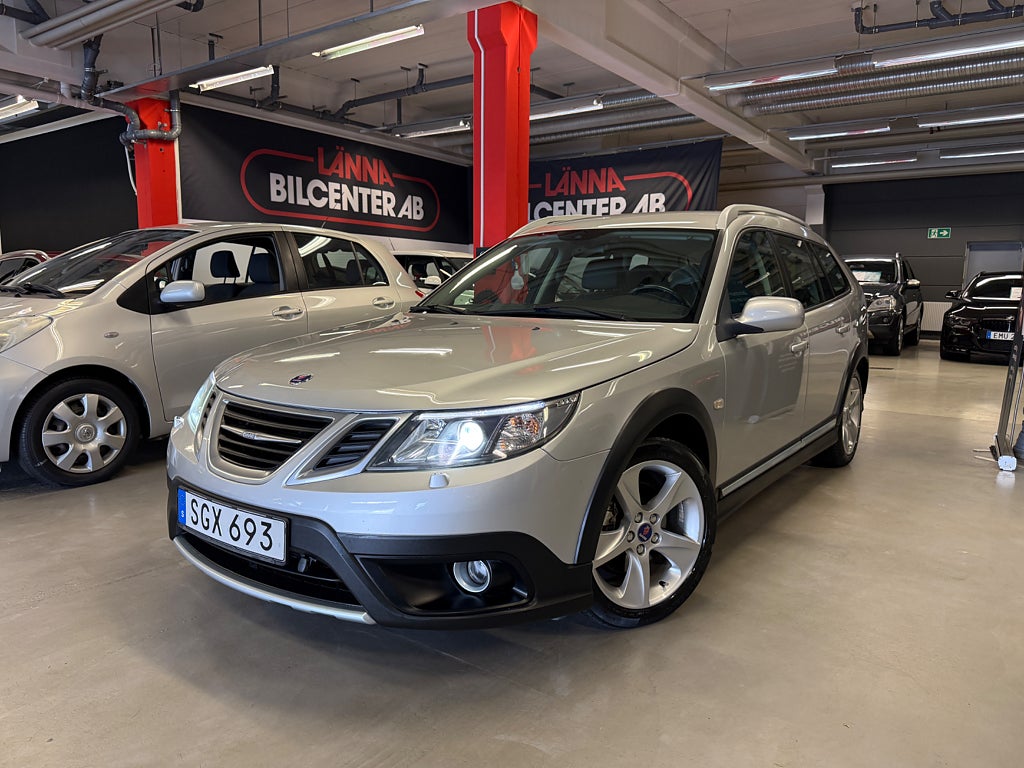 Saab 9-3X 1.9 TTiD 3 ägare Kamrem bytt Motorvärmare Halvskinn SoV