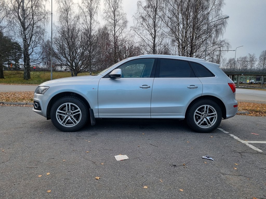 Audi Q5 3.0 TDI V6  239HK QUATTRO S LINE FRIHEMLEV 