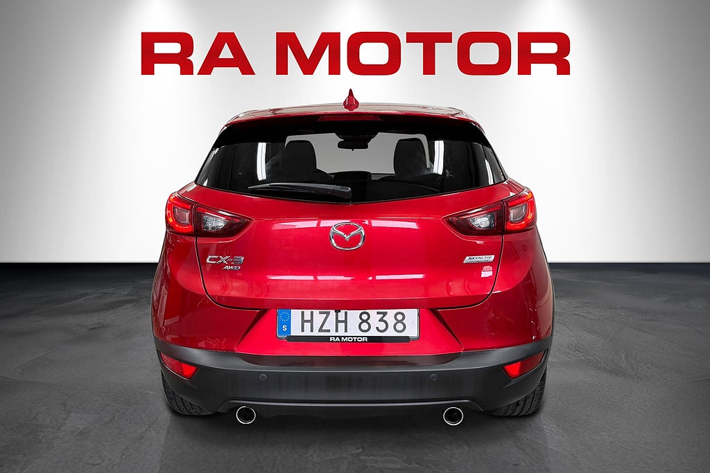 Mazda CX-3 2.0 SKYACTIV-G 120hk Optimum Navi Kamera Skinn 2015