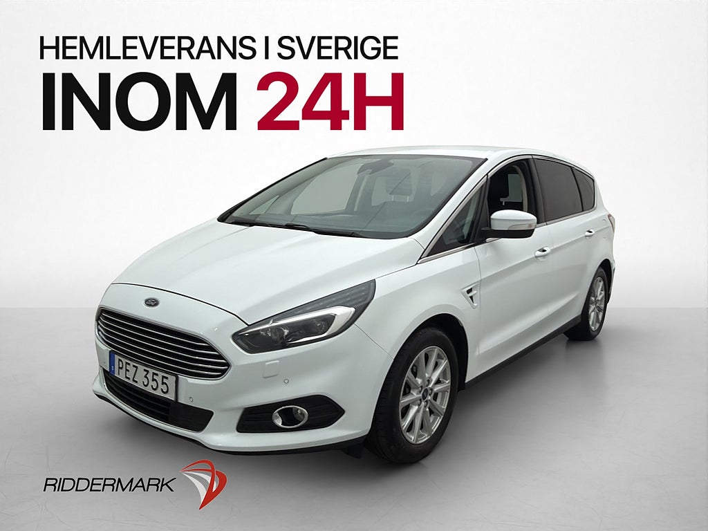 Ford S-Max 2.0 TDCi Business 7-Sits Navi Sensorer Dragkrok