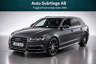 2018 Audi A6 Avant 2.0 TDI 190hk S-line (P-värm, Drag, Navi), bild 1