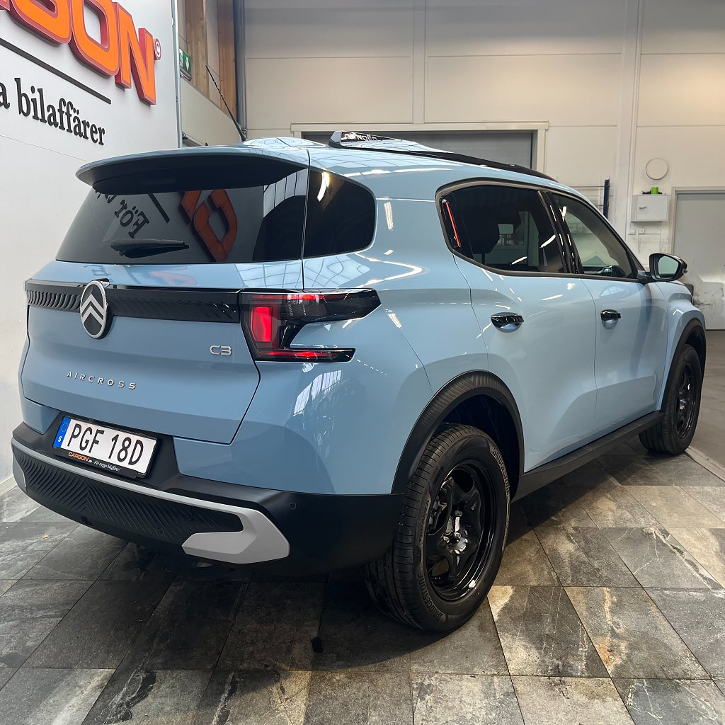 Citroën C3 Aircross Hybrid 145 e-DSC Carplay Backkamera Eluppvärmd Framr
