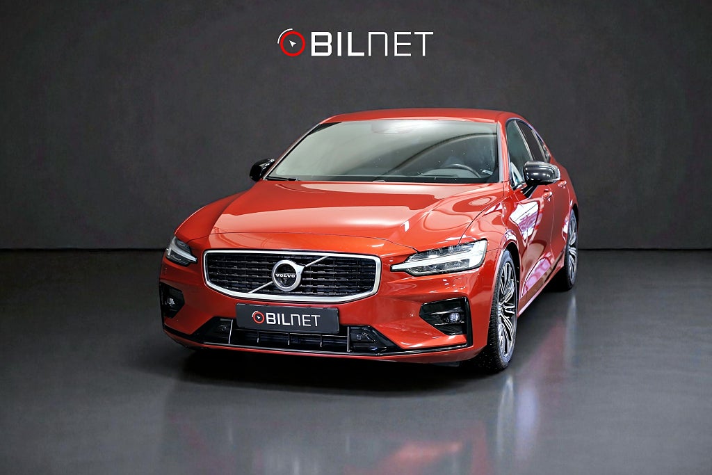 Volvo S60 T5 R-Design 20" R-fälg HUD Värmare 360* Kamera H&K