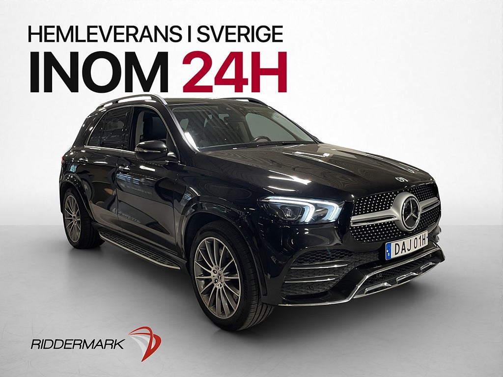 Mercedes-Benz GLE 350 de 4M  AMG Luft Värmare Pano Burm MOMS