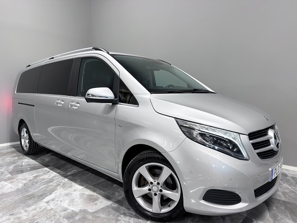 Mercedes-Benz V 220d 3.1t 7G Plus X-Lång/6 Sits/GPS/Drag/Kamera/Värmare