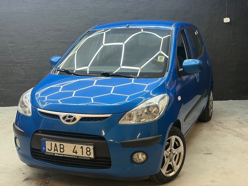 Hyundai i10 1.2 e-Motion Euro 4 Nybesiktad 