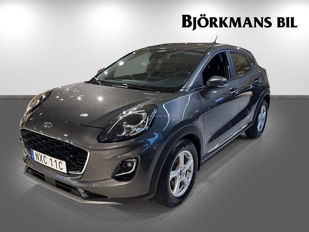 Ford Puma 1.0 EcoBoost 125hk S & V-hjul Nybilsgaranti Låg skatt