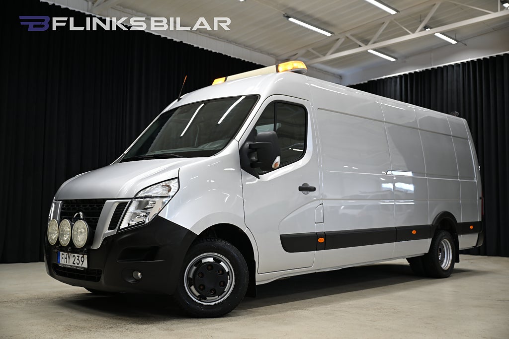 Nissan NV400 dCi 163HK L4|Långskåp|C-Kort|Webasto|Drag|Full-moms