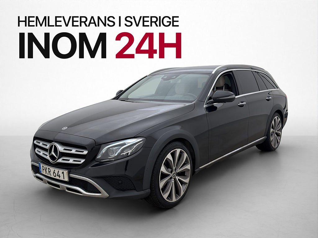 Mercedes-Benz E220d 4M All-Terrain Wide Värm 360° Burmester