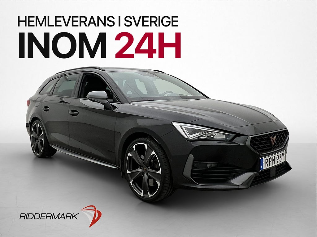 Cupra Leon e-Hybrid 245hk Kamera Navi Halvskinn Drag MOMS