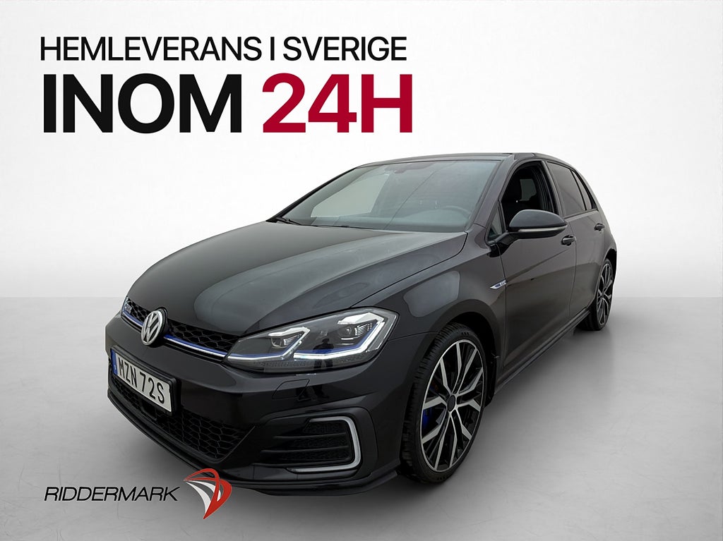 Volkswagen Golf 204hk GTE Värmare Sensorer CarPlay