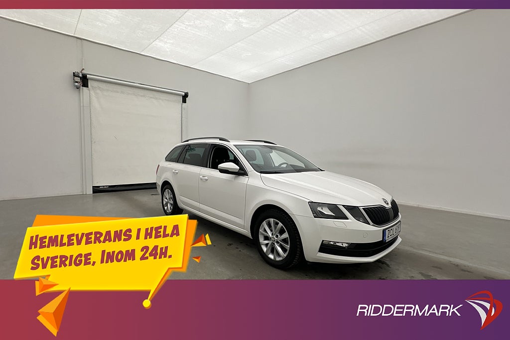 Skoda Octavia 1.0 TSI 115hk Ambition CarPlay Värmare Drag