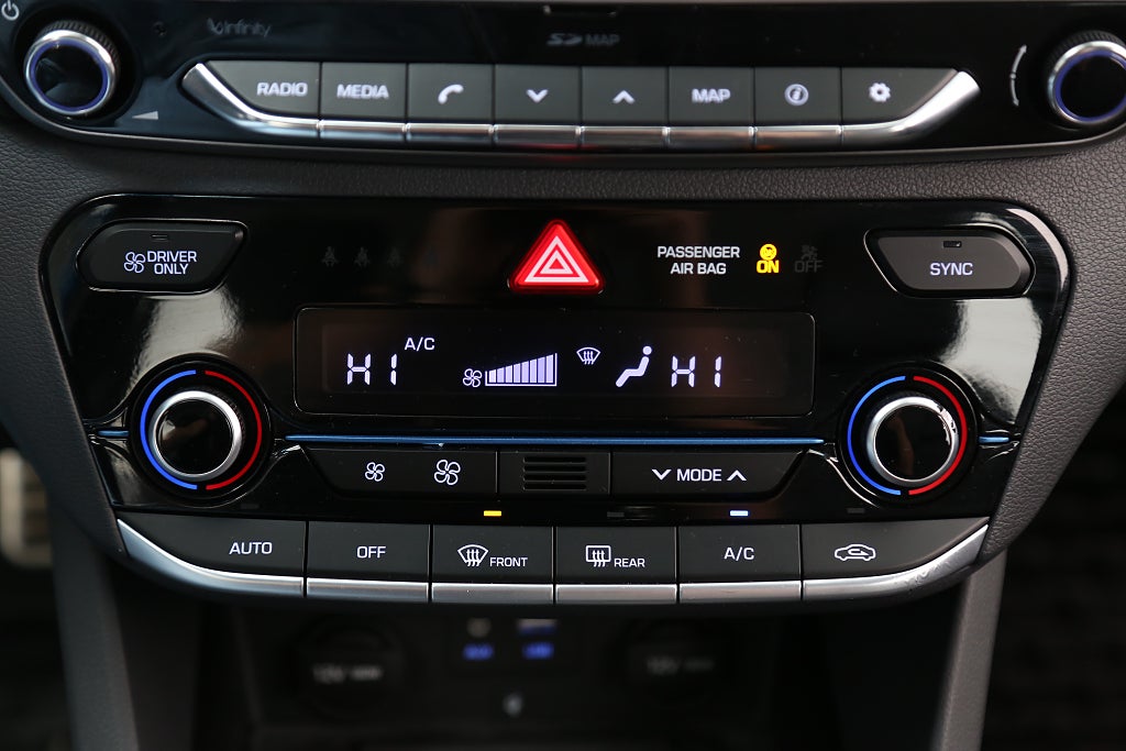 Hyundai IONIQ Hybrid 1,6 141hk Premium Plus Eco Aut Navi Skinn Motorv 2017