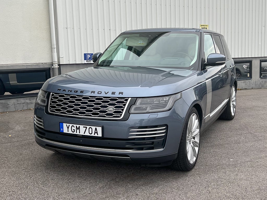 Land Rover Range Rover 3.0 TDV6 AWD Automatisk, 8-trinn, 258hk, 2018