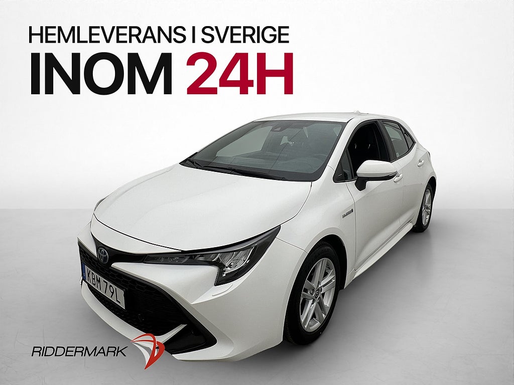 Toyota Corolla Hybrid Active M&K-Värmare Kamera CarPlay