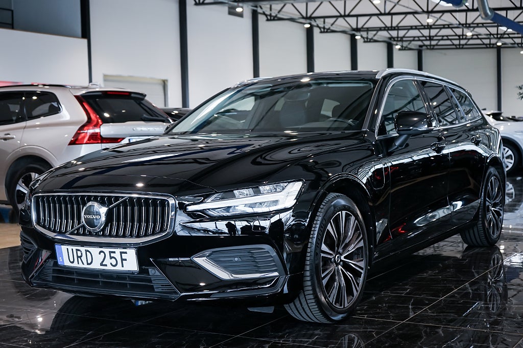 Volvo V60 Recharge T6 AWD AUT Long Range 350hk Google Kamera Blis