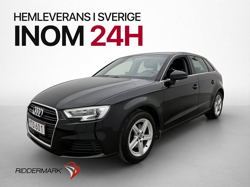 Audi A3 Sportback 35 TFSI 150hk Bluetooth Adaptivfarthållare