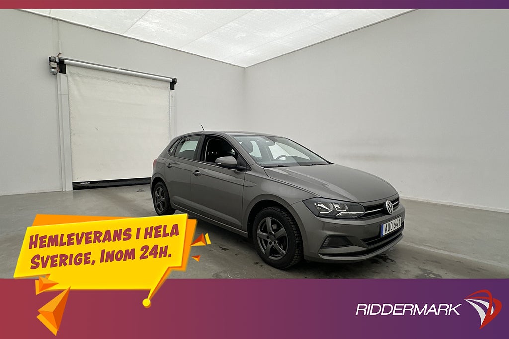 Volkswagen Polo 1.0 TSI P-sensorer Bluetooth 95hk