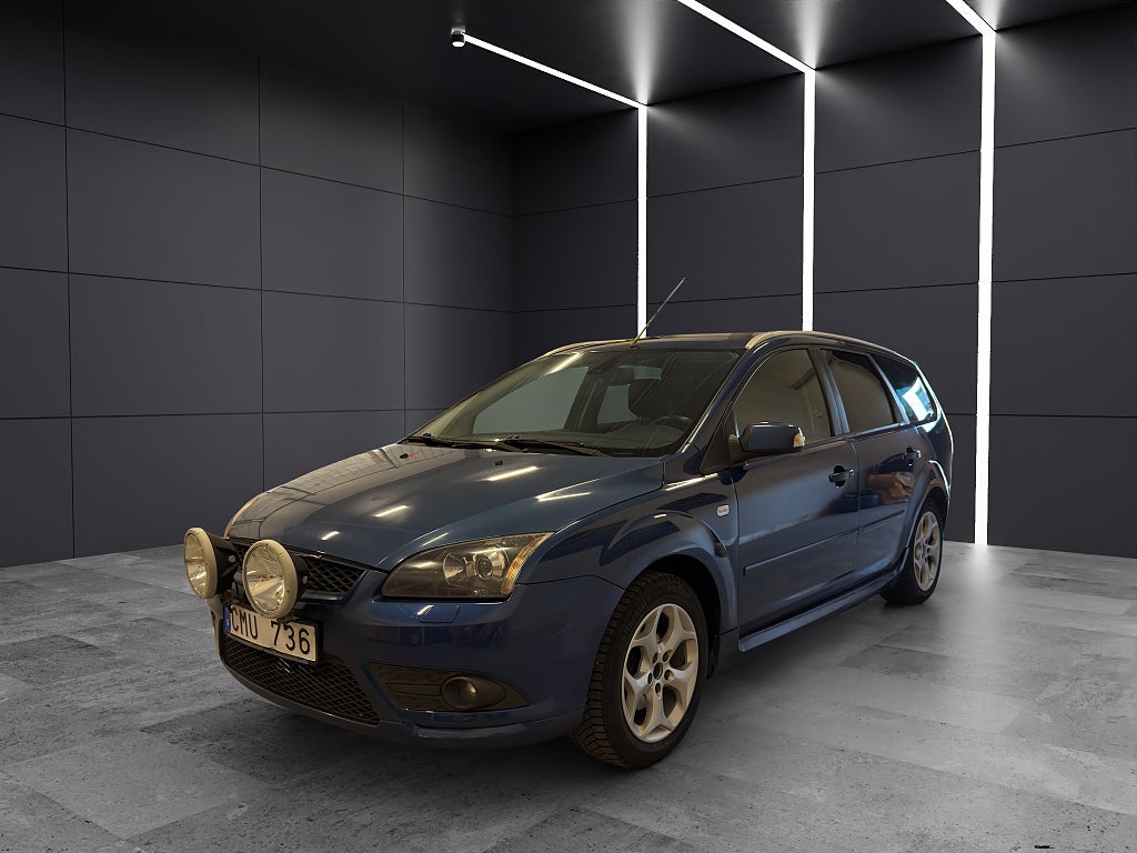 Ford Focus Kombi 1.8 Flexifuel |BESIKTIGAD|SERVAD|AC|DRAG|