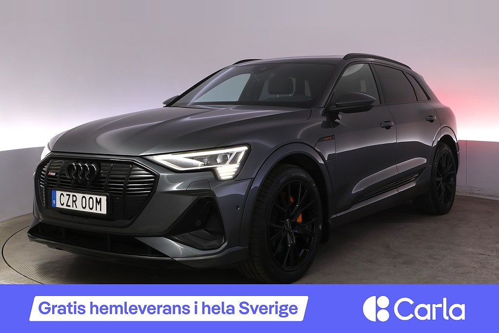 Audi E-Tron 55 quattro S-line black edition Drag Pano B&O