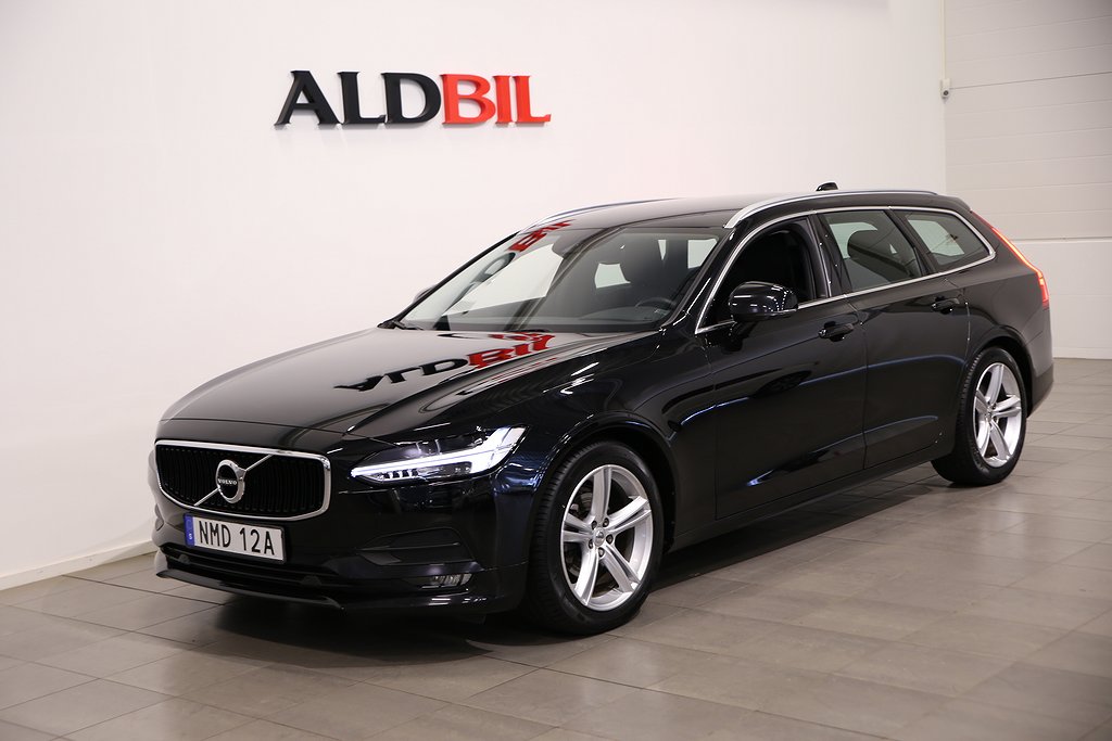 Volvo V90 D4 190hk AWD Momentum Adv SE Aut / Teknikpkt / Drag / Backkamera