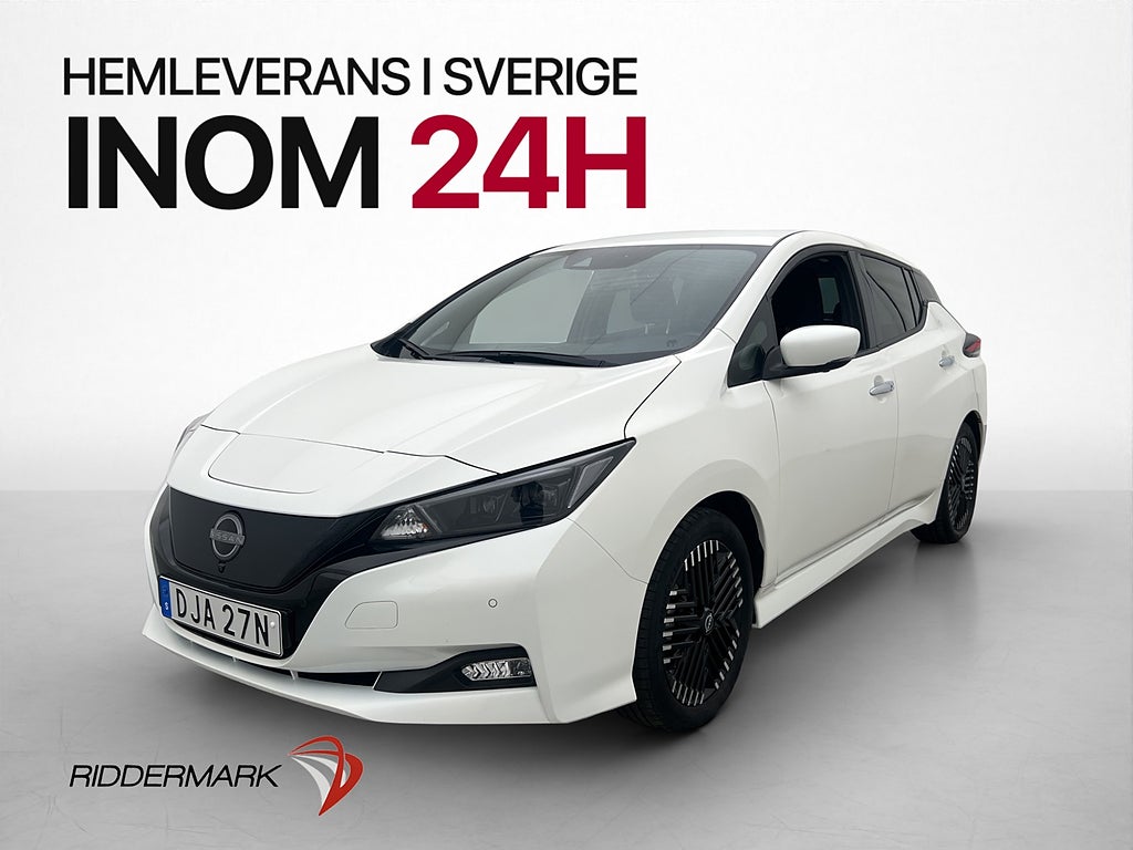 Nissan Leaf 150hk N-Connecta 360° kamera Rattvärme MOMS