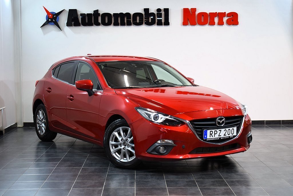 Mazda 3 Sport 2.2 150hk Auto GPS Drag M-värm Eu6