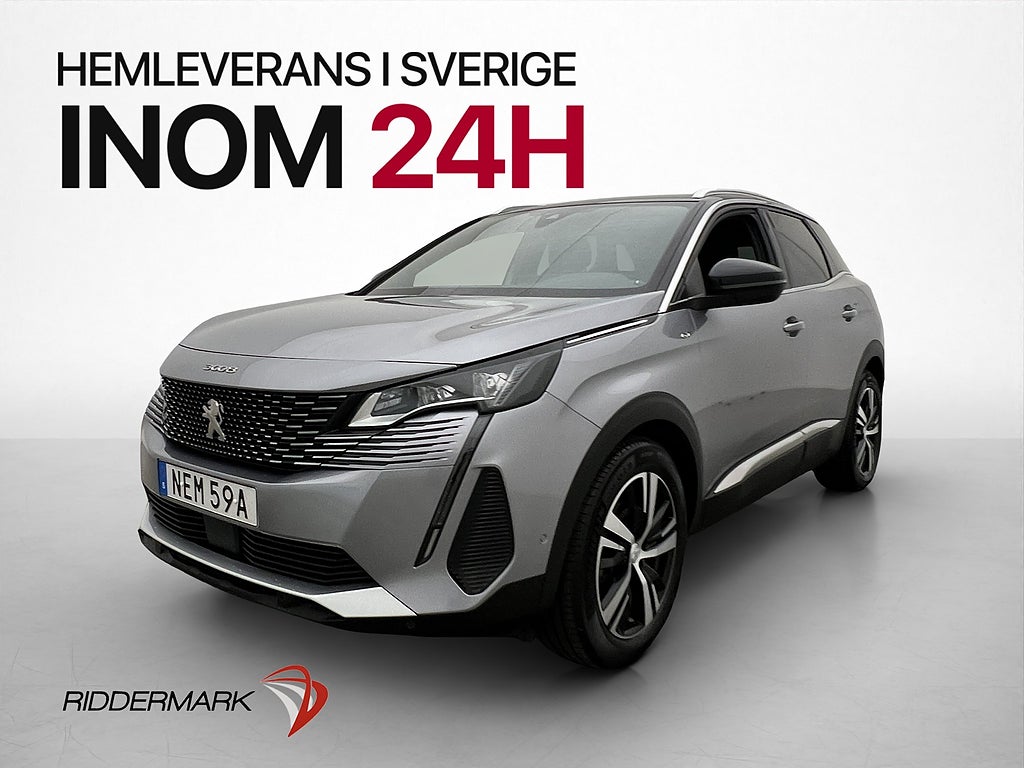 Peugeot 3008 1.2 GT LEASING Drag Kamera Döda-vinkel var