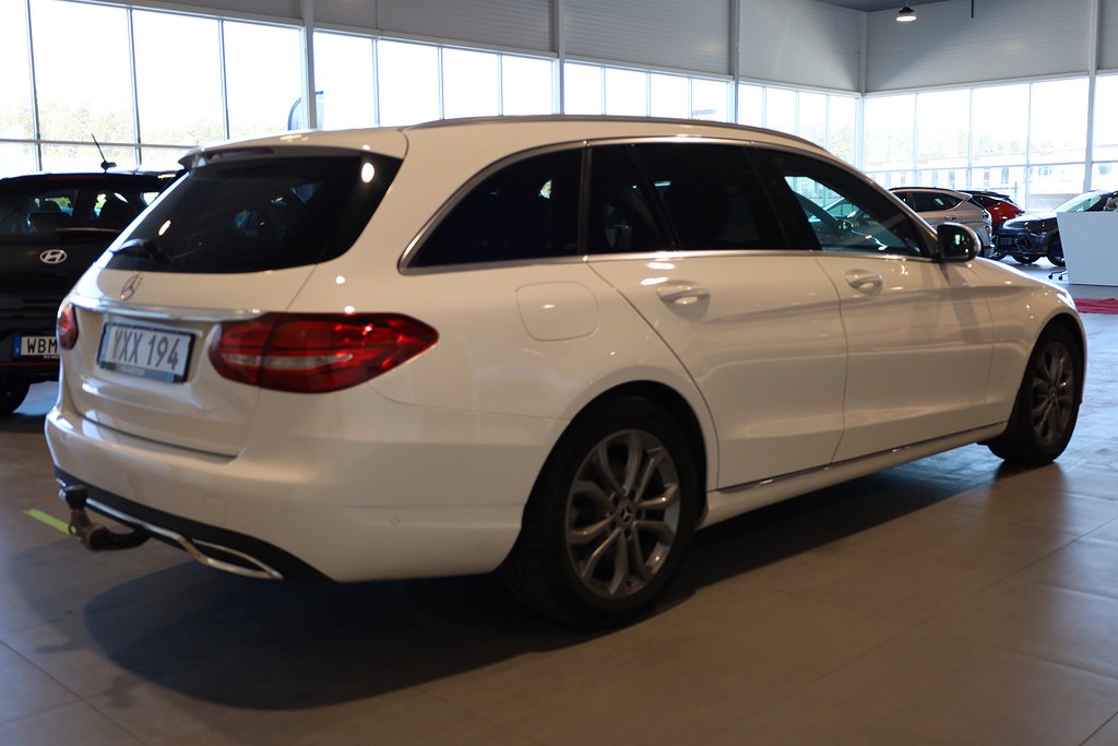Mercedes-Benz C 180 T 156hk 9G-Tronic Avantgarde Kombi Drag 2018