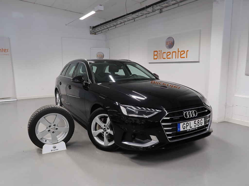 Audi A4 *3,99% RÄNTA* 40 TDI Quattro V-Däck ingår Drag-Värmare 