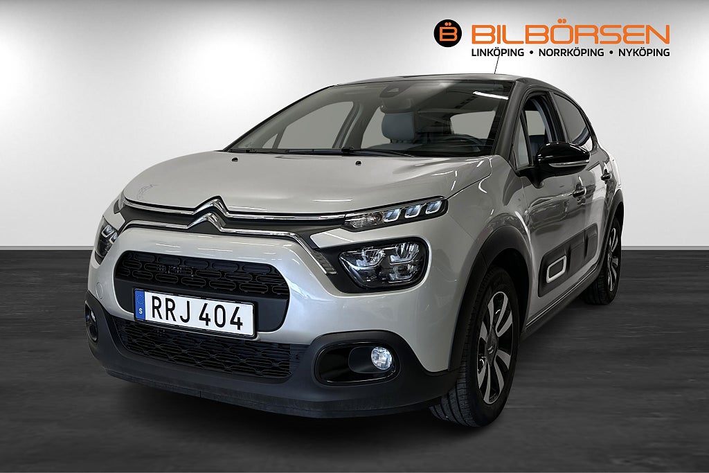 Citroën C3 1.2 PureTech 110hk (Carplay, Automat)