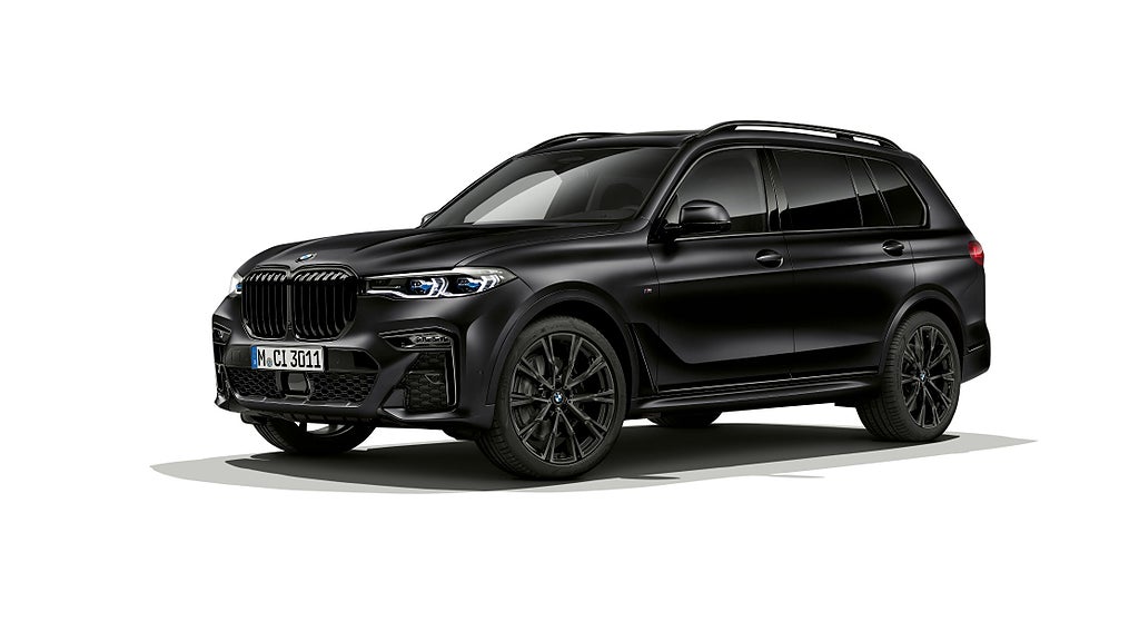 BMW X7 i Frozen Black metallic.