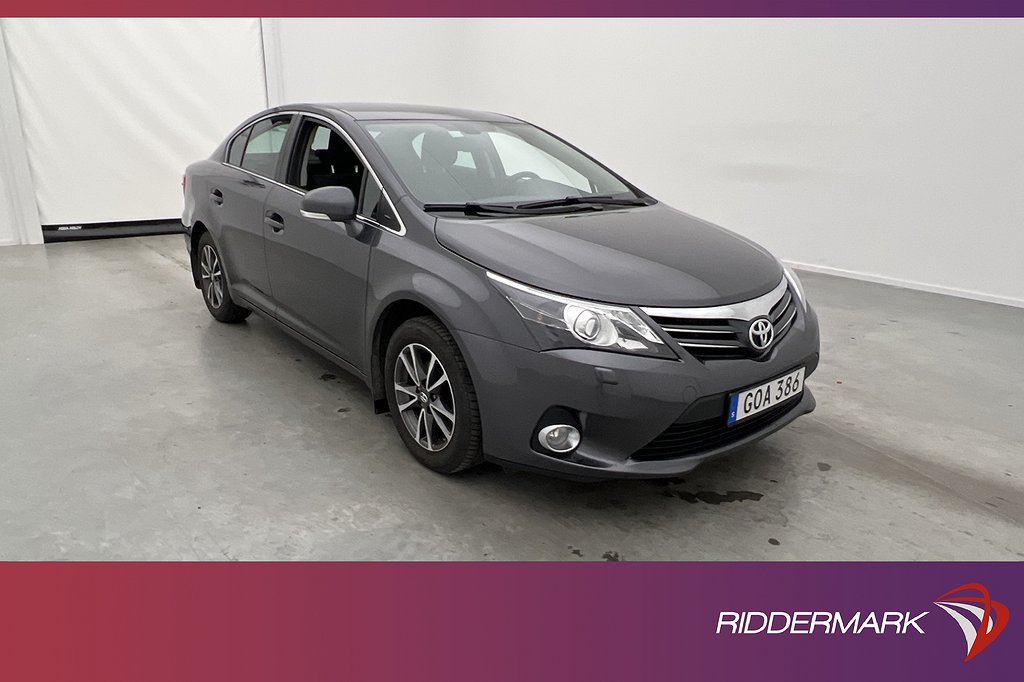 Toyota Avensis Sedan 1.8 Valvematic 147hk Active Kamera Drag