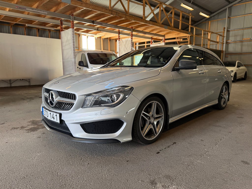 Mercedes-Benz CLA 200 CDI Shooting Brake 7G-DCT AMG B-kamera Navi Drag