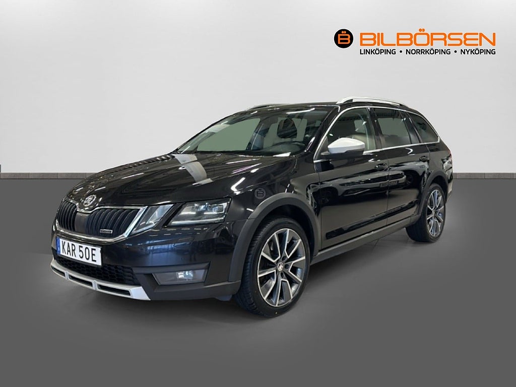 Skoda Octavia Scout 2.0 TDI 4x4 Premium (Dieselvärmare, Drag, Navi)