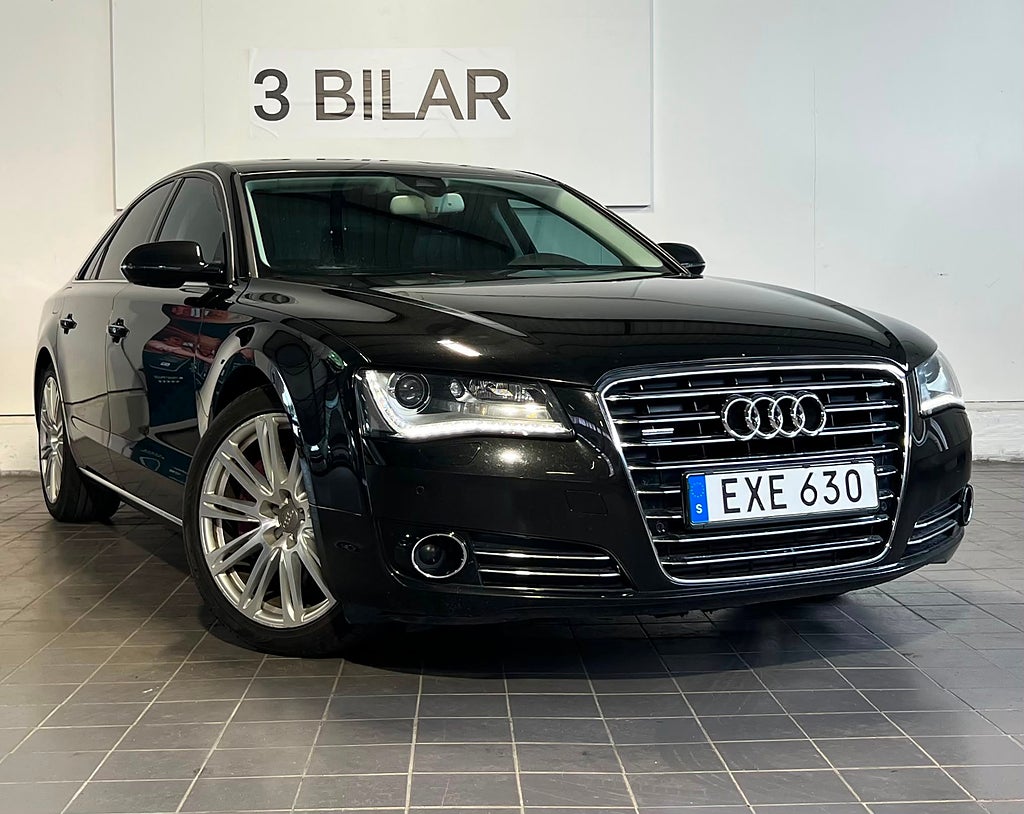 Audi A8 3.0 TDI V6 quattro TipTronic Lyxsedan Luftfjädring  ACC