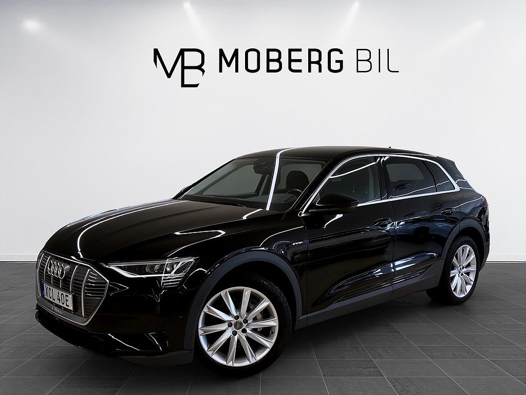 Audi E-Tron 50 quattro 313hk Helg på Moberg! Navi Keyless PDC