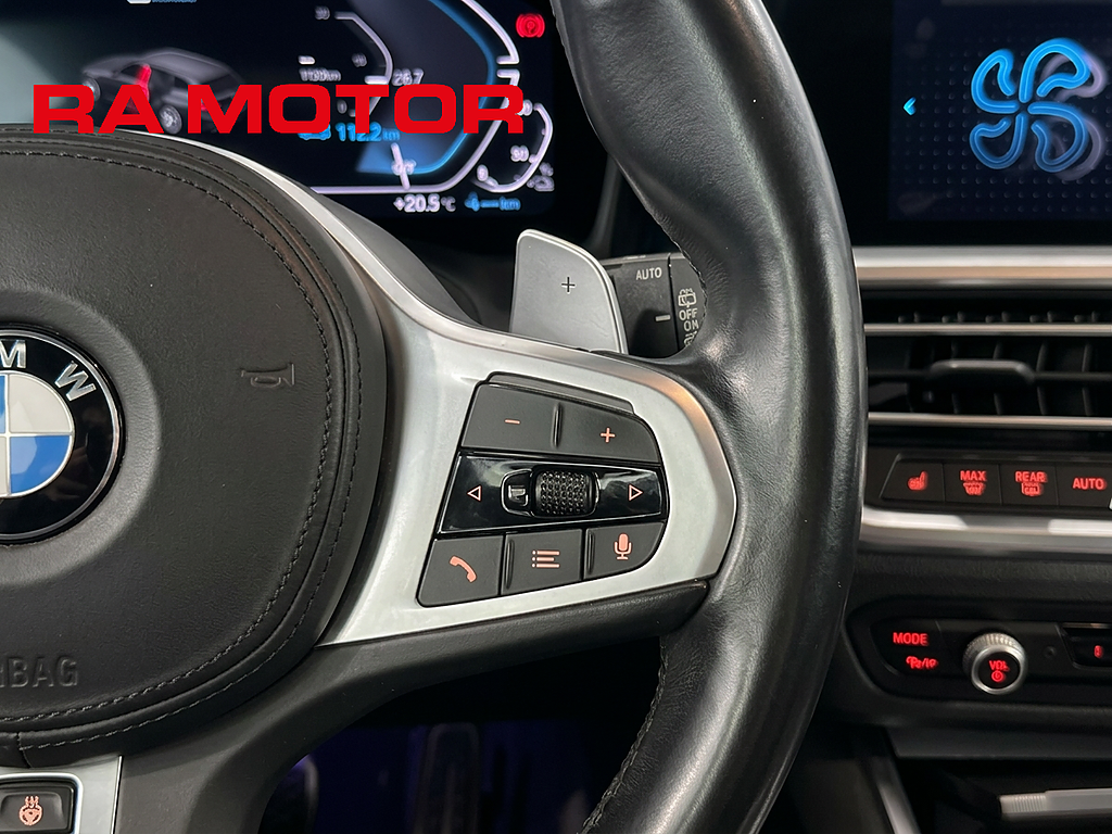 BMW 330e xDrive 292hk M Sport | H/K | 360 Kamera | Laser | Drag 2021