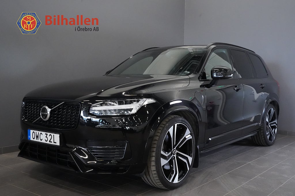 Volvo XC90 7-sits Recharge T8 AWD R-Design Long Range /22" B&W HuD