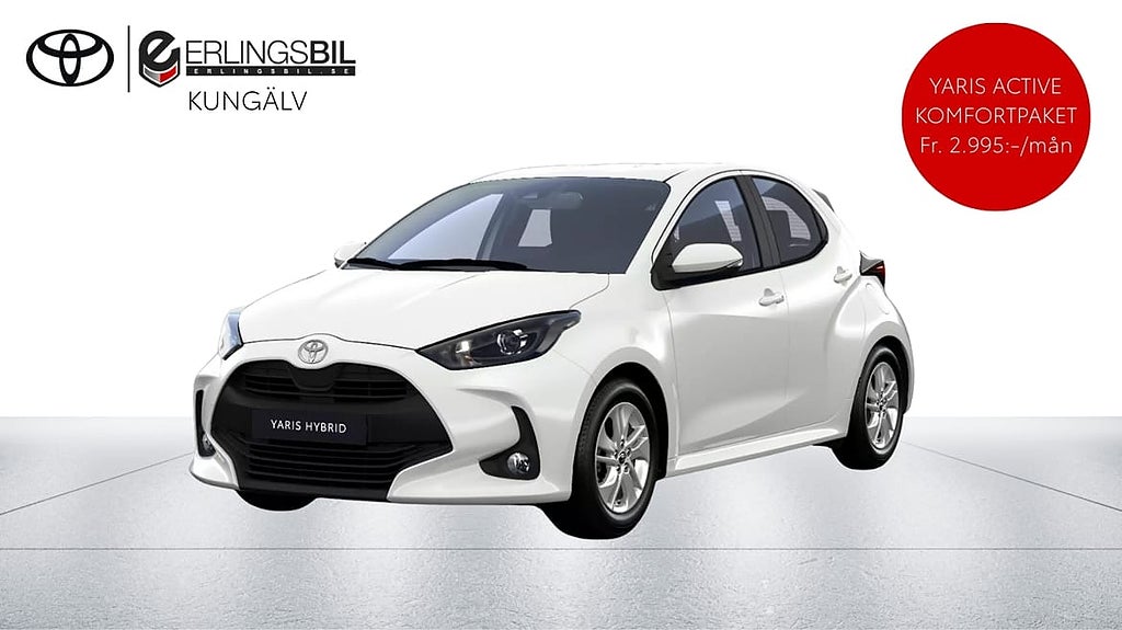 Toyota Yaris Hybrid 115 1,5 Active Komfortpaket KAMPANJ PÅ PRIVATLEAS...