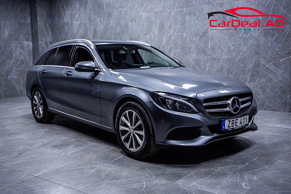 Mercedes-Benz C 220 T d 4M 9G-Tronic Avantgarde Värmare Drag Ambient