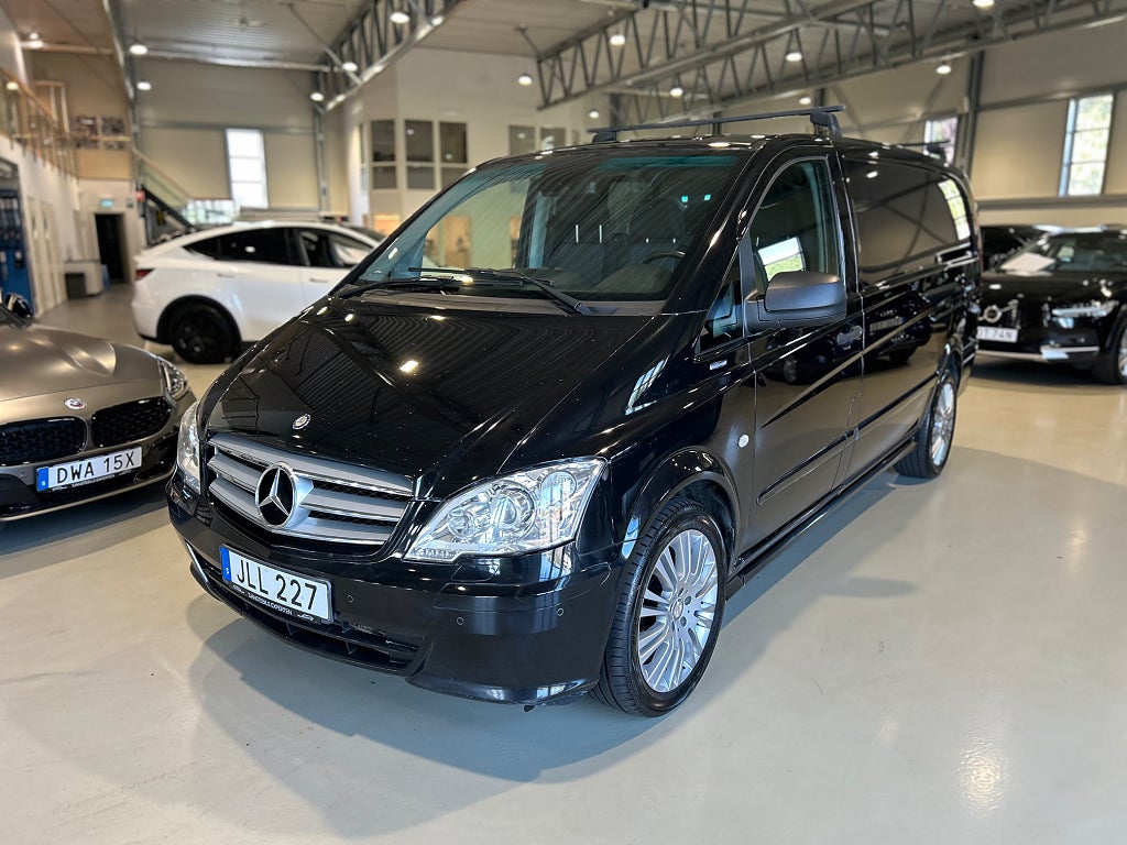 Mercedes-Benz Vito 122 CDI 3.0t TouchShift / Drag / Lastbågar / 3-Sits 