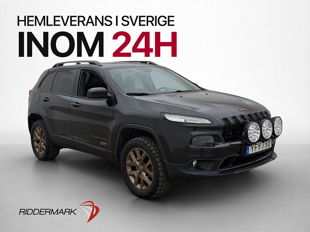 Jeep Cherokee 2.2 CRD AWD 200hk Pano B-Kamera Skinn Navi