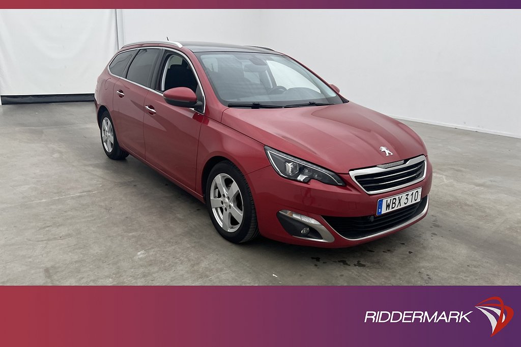 Peugeot 308 SW 1.6 120hk Allure Värmare Pano Sensorer Navi