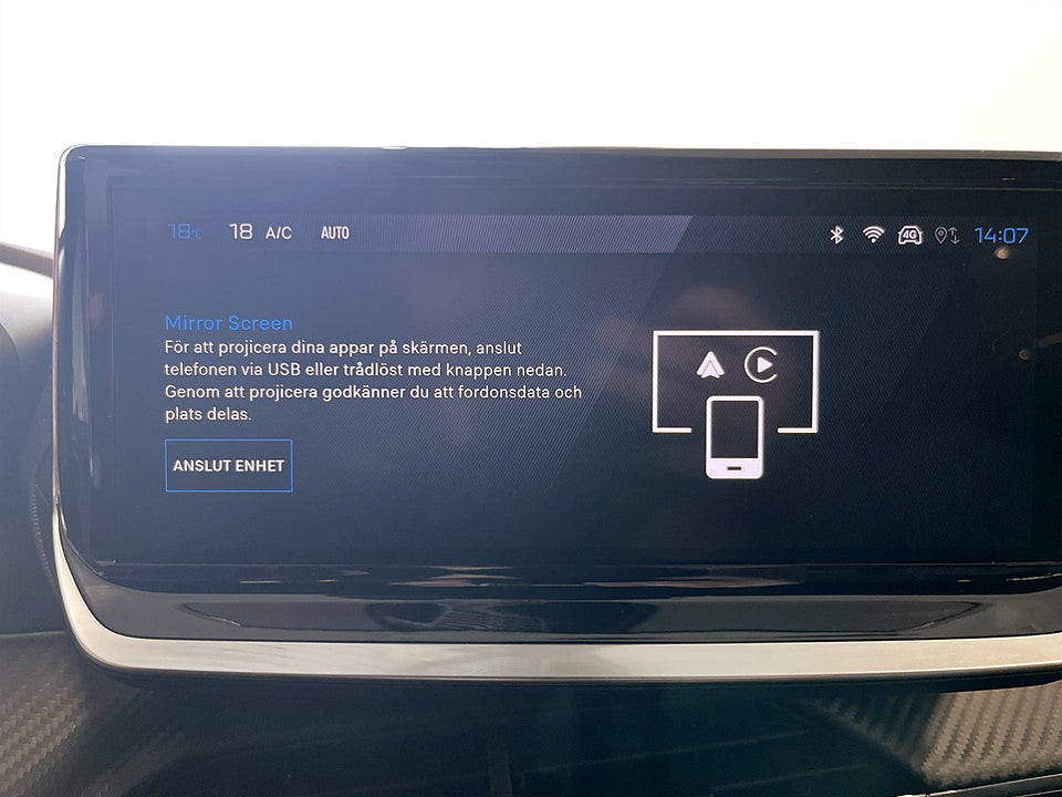 Bild på Peugeot 2008 Allure Hybrid 145hk Aut B-KAMERA CARPLAY