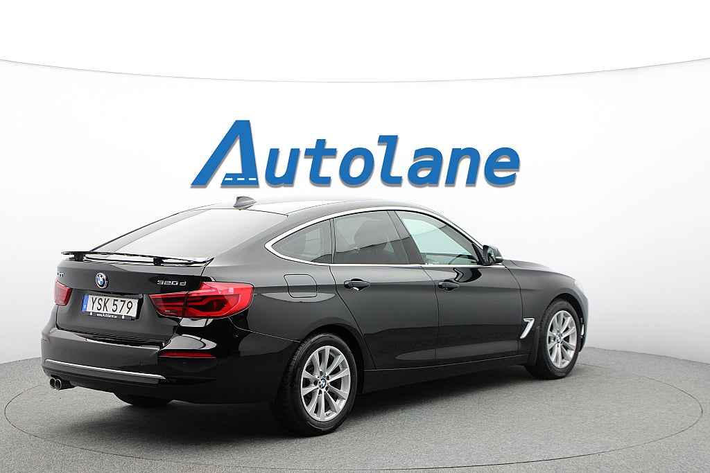 BMW 320D Gran Turismo Luxury, Kamera, Skinn, Navigation 190hk