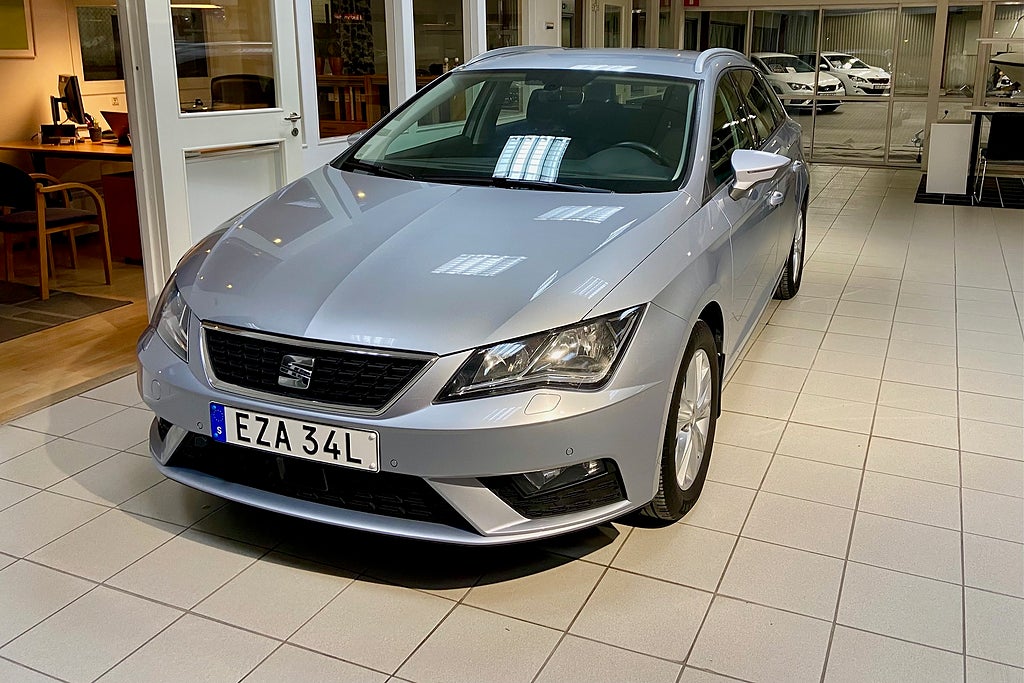 Seat Leon ST 1.5 TGI Style, Drag, Kupévärmare, Backkamera