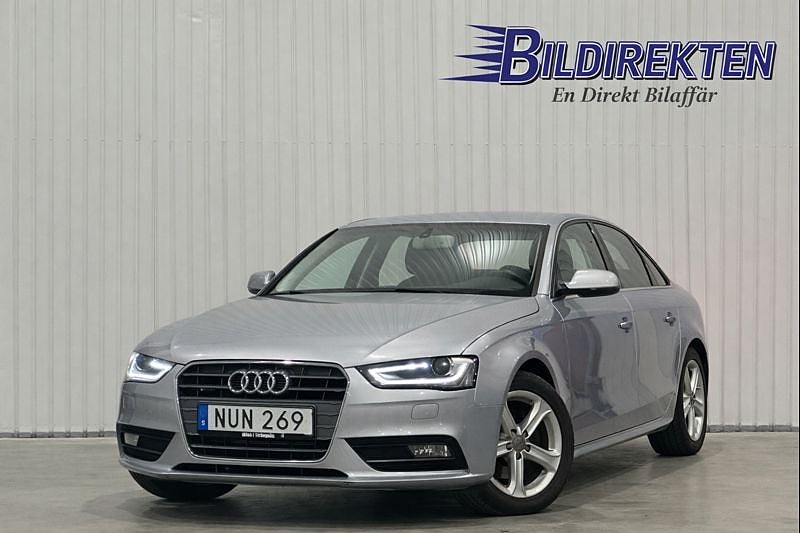 Audi A4 Sedan 2.0 TDI KAMREMBYTT QUATTRO VÄLSKÖTT 190HK