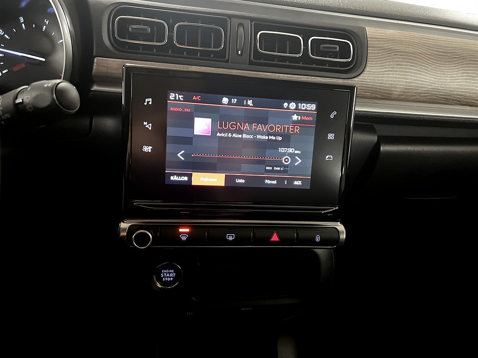 Bild på Citroën C3 Shine 1.2 PT 83hk BACKSENSORER