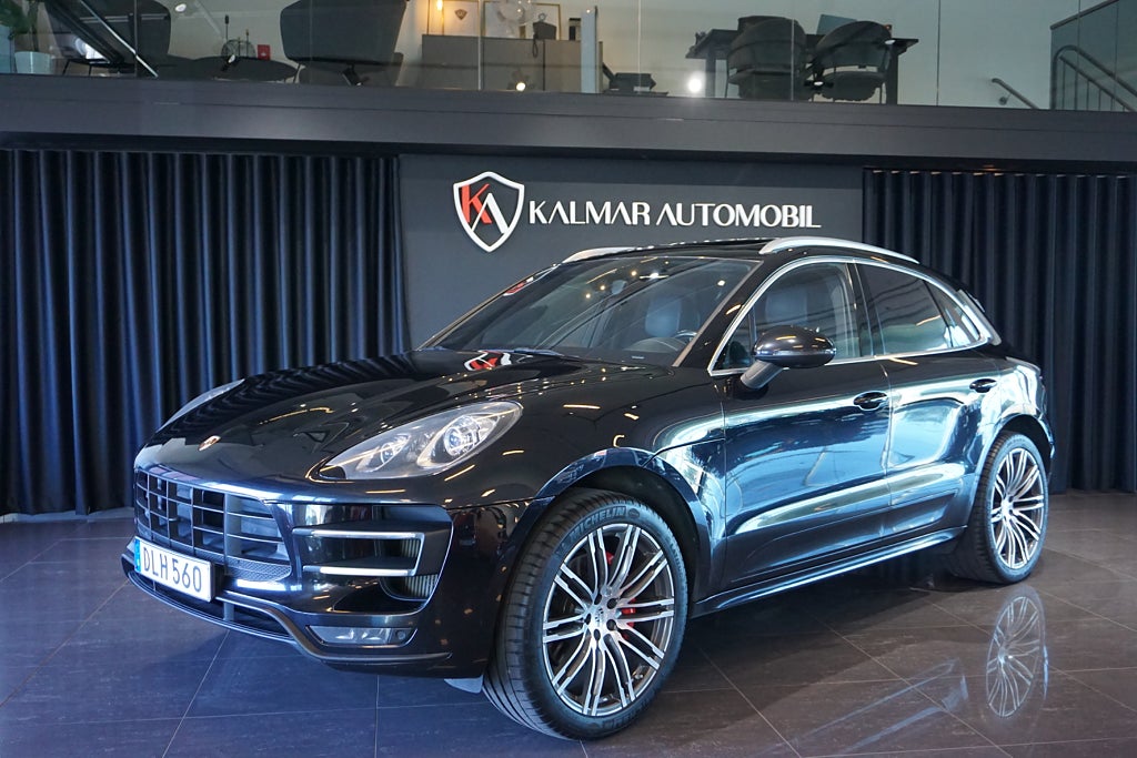 Porsche Macan Turbo PDK Turbo 400hk Panorama Luftfjädring Bose Kamera
